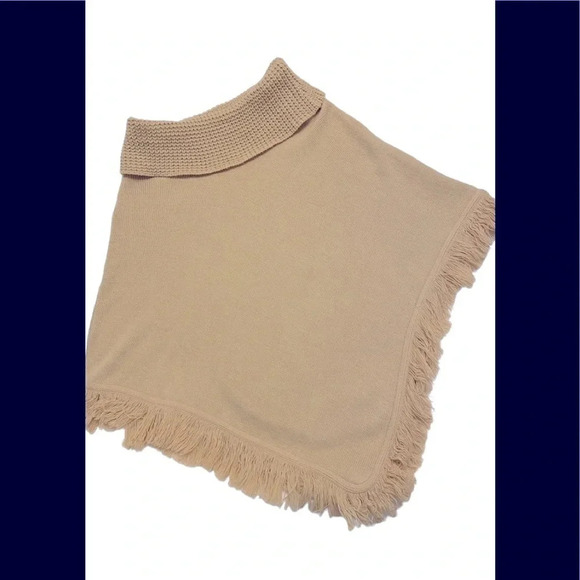 A.L.C by US Cowl Neck Sweater Poncho/Shawl - Picture 1 of 4
